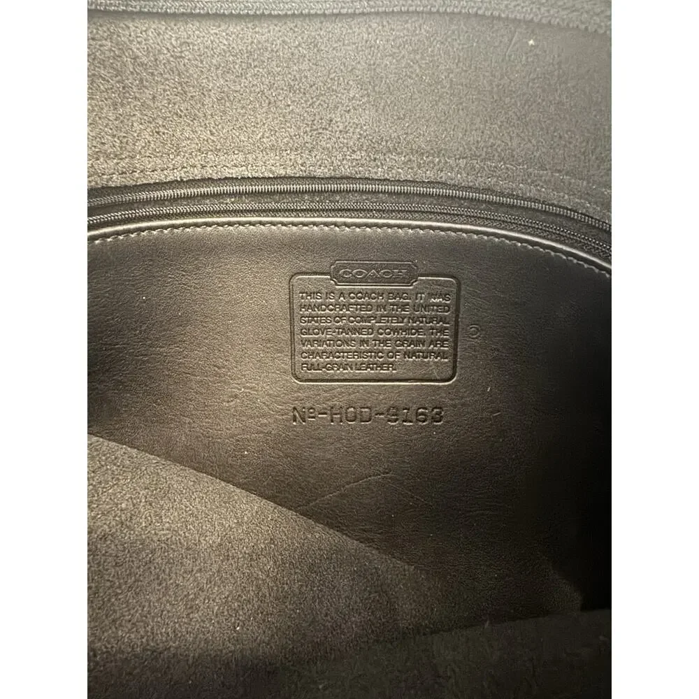 Vintage Coach Legacy Black Tote - Picture 11 of 15